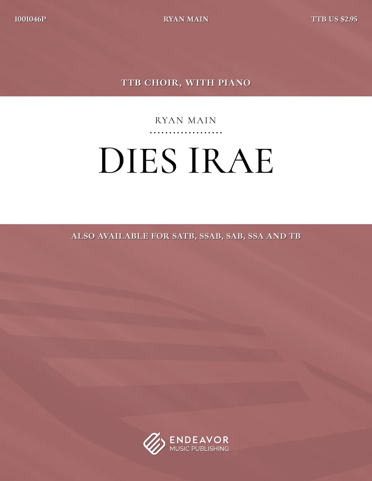Dies Irae by Ryan Main - choral sheet music