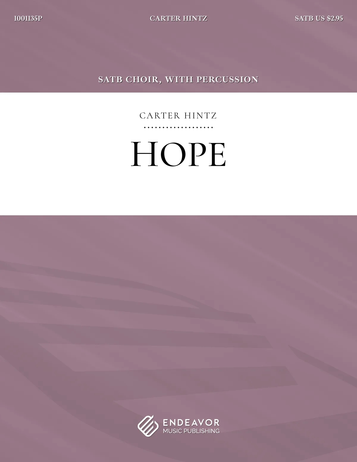 Hope by Carter Hintz - choral sheet music