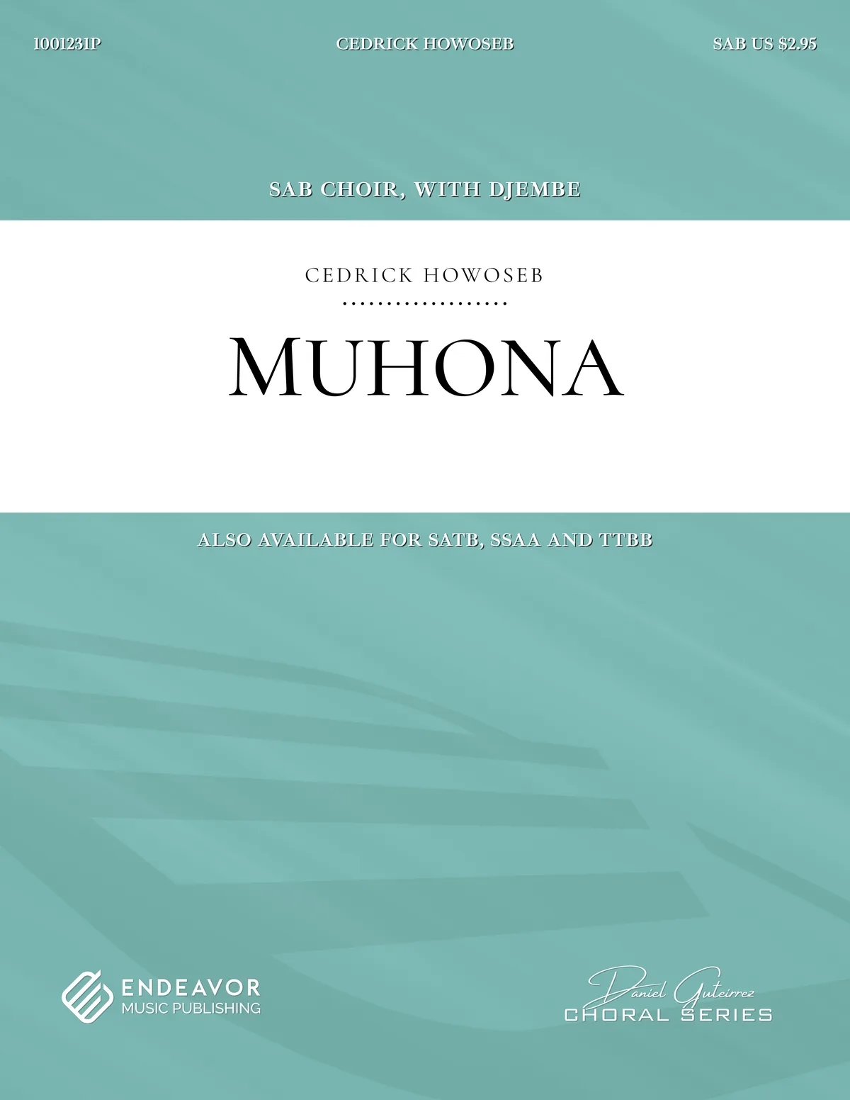 Muhona by Cedrick Howoseb - choral sheet music