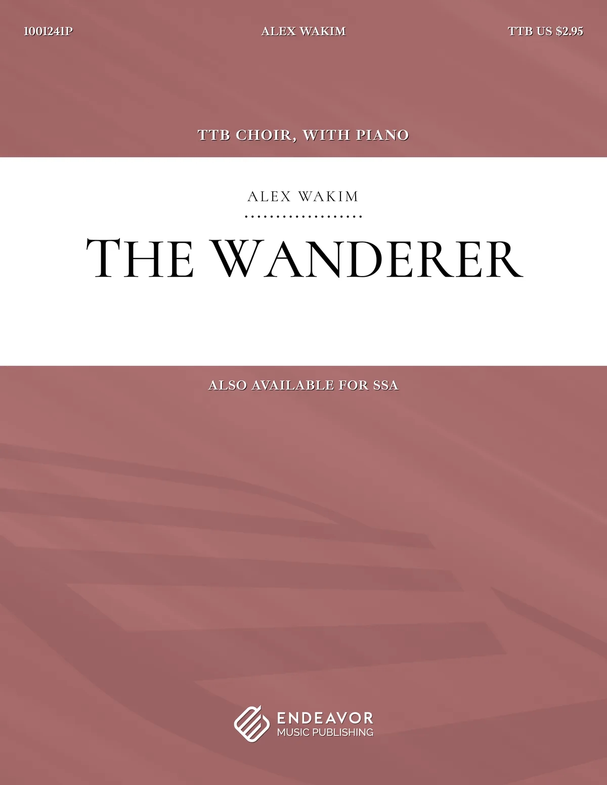 The Wanderer by Alex Wakim - choral sheet music