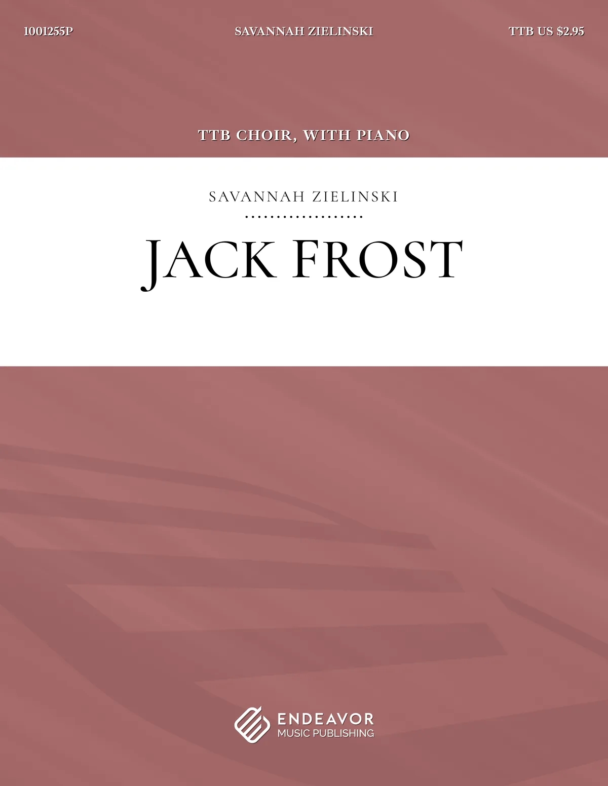 Jack Frost by Savannah Zielinski - choral sheet music