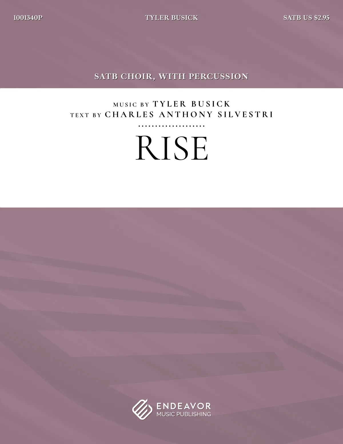 Rise by Tyler Busick - choral sheet music