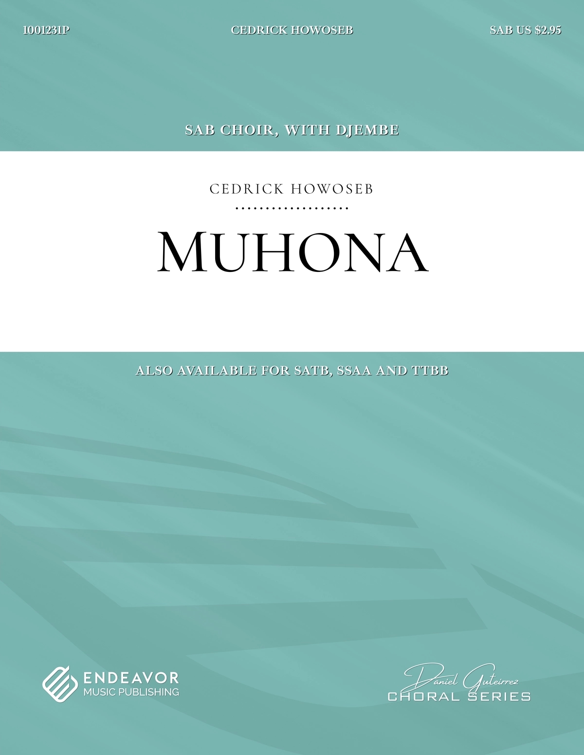 Muhona by Cedrick Howoseb - choral sheet music