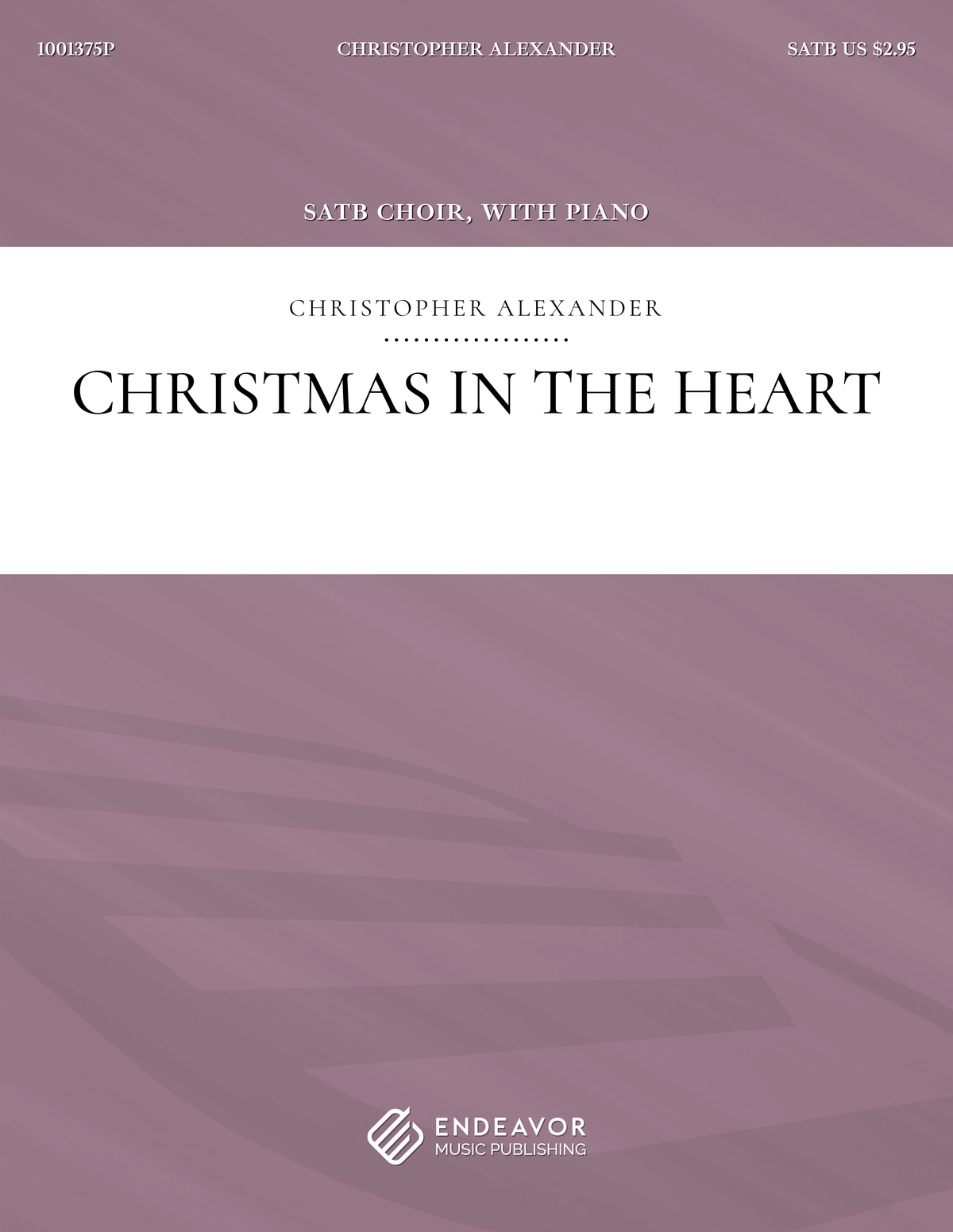 Christmas in the Heart by Christopher Alexander - choral sheet music