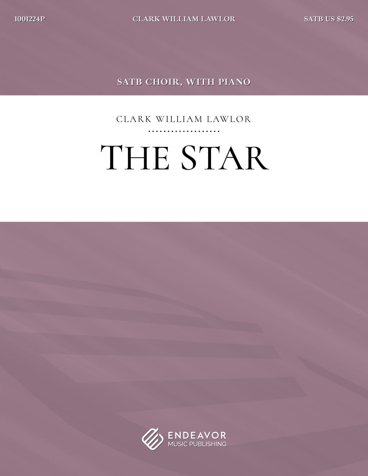 The Star by Clark William Lawlor - choral sheet music cover