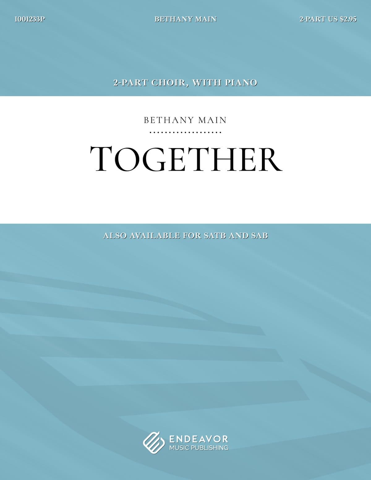 Together by Bethany Main - choral sheet music
