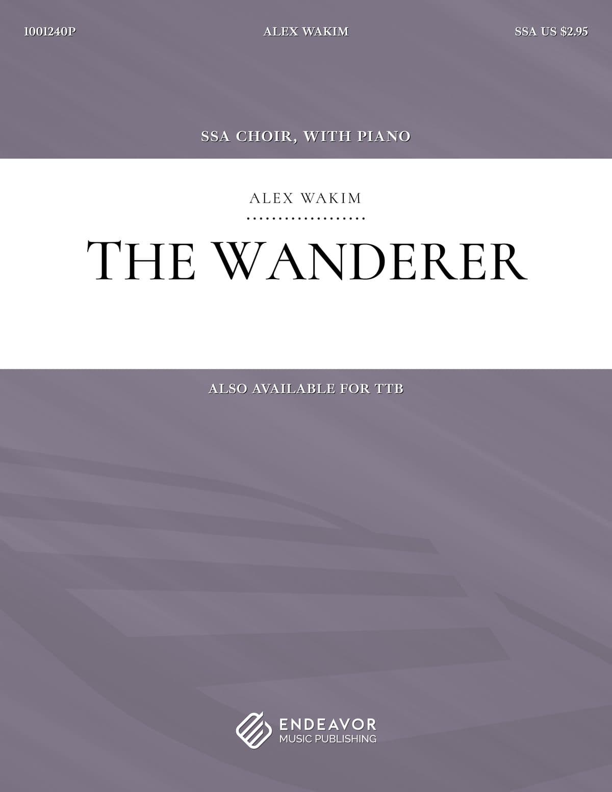 The Wanderer by Alex Wakim - choral sheet music