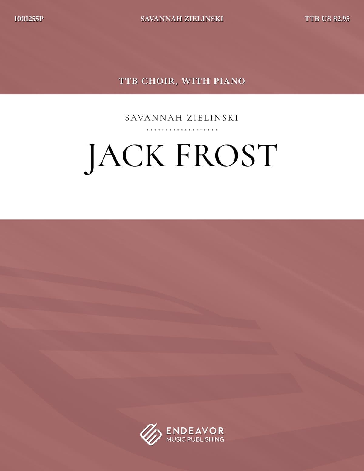 Jack Frost by Savannah Zielinski - choral sheet music