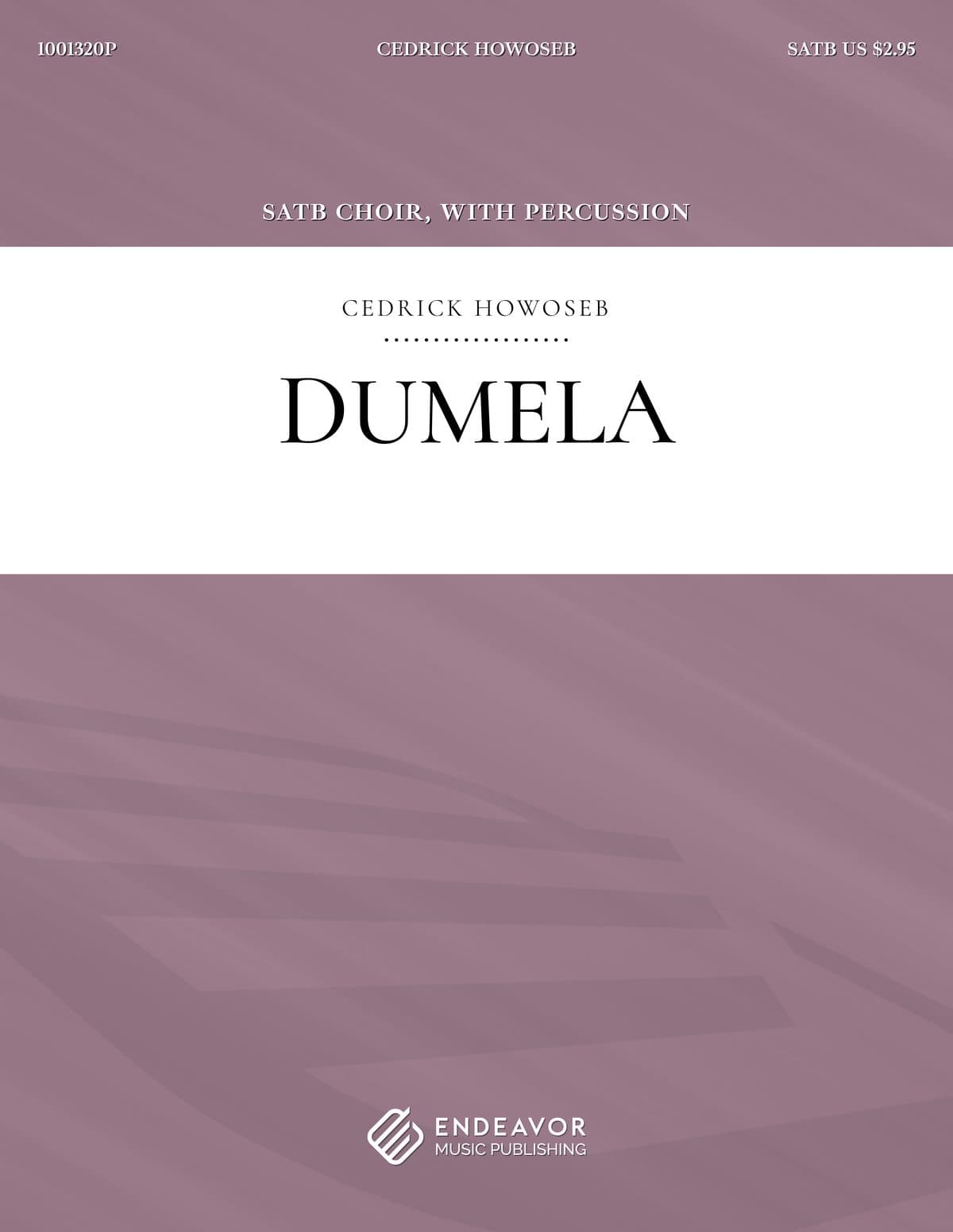 Dumela by Cedrick Howoseb - choral sheet music