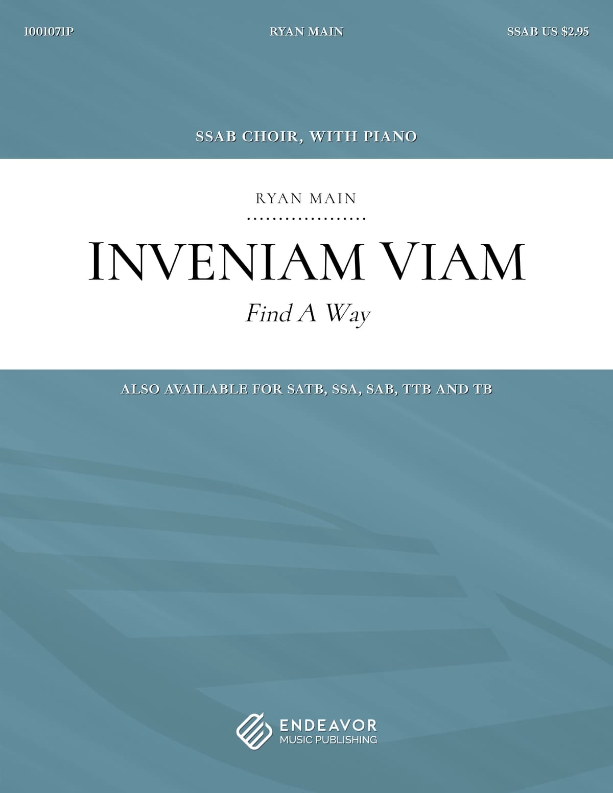 Inveniam Viam by Ryan Main - choral sheet music