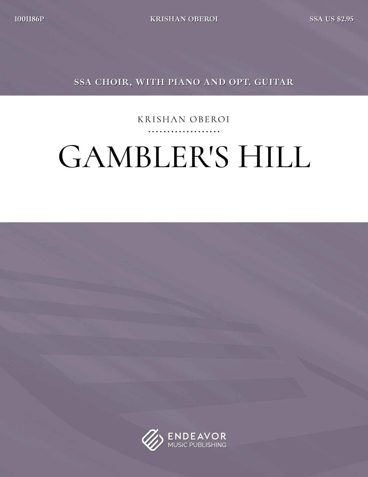 Gambler's Hill by Krishan Oberoi - choral sheet music