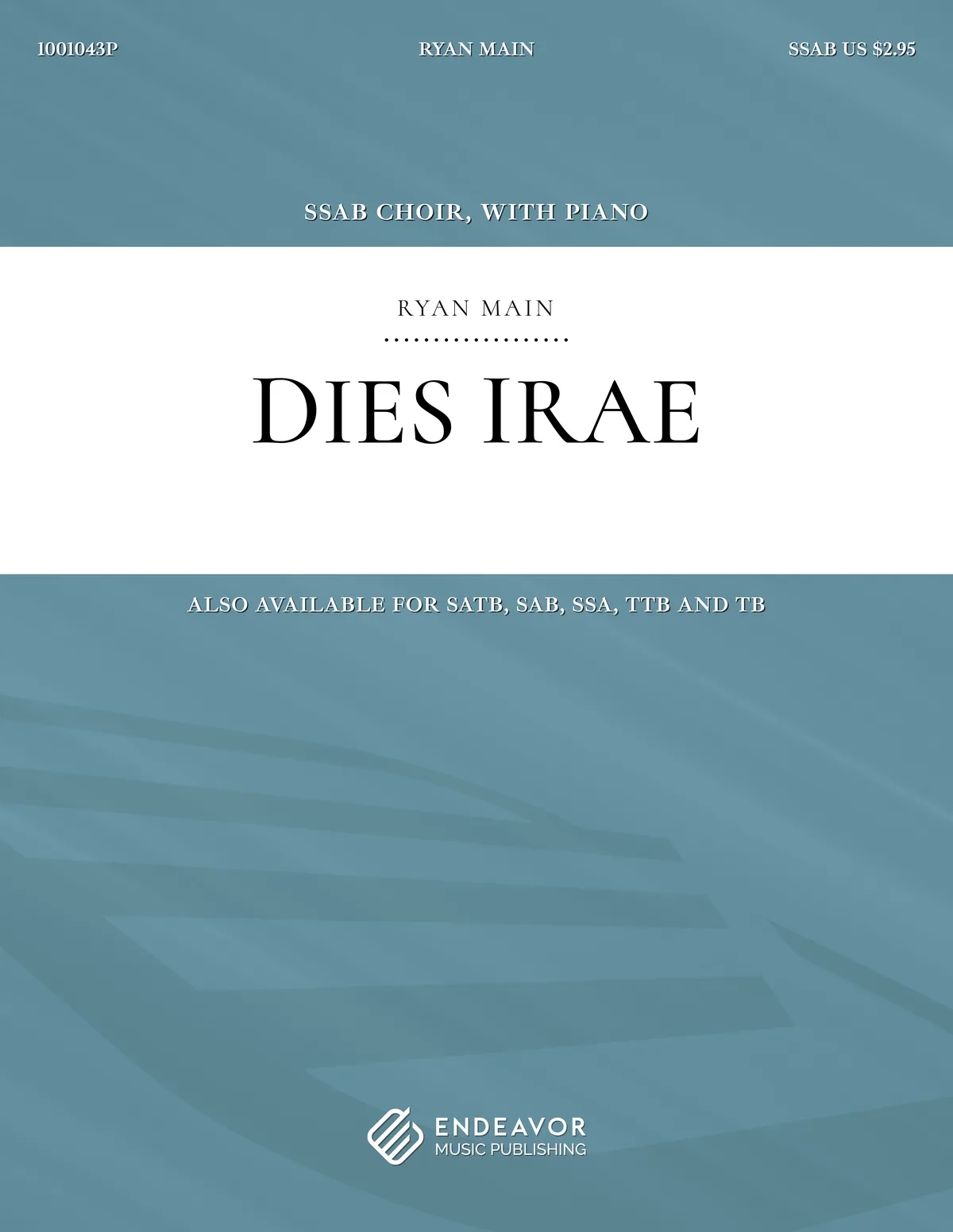 Dies Irae by Ryan Main - choral sheet music