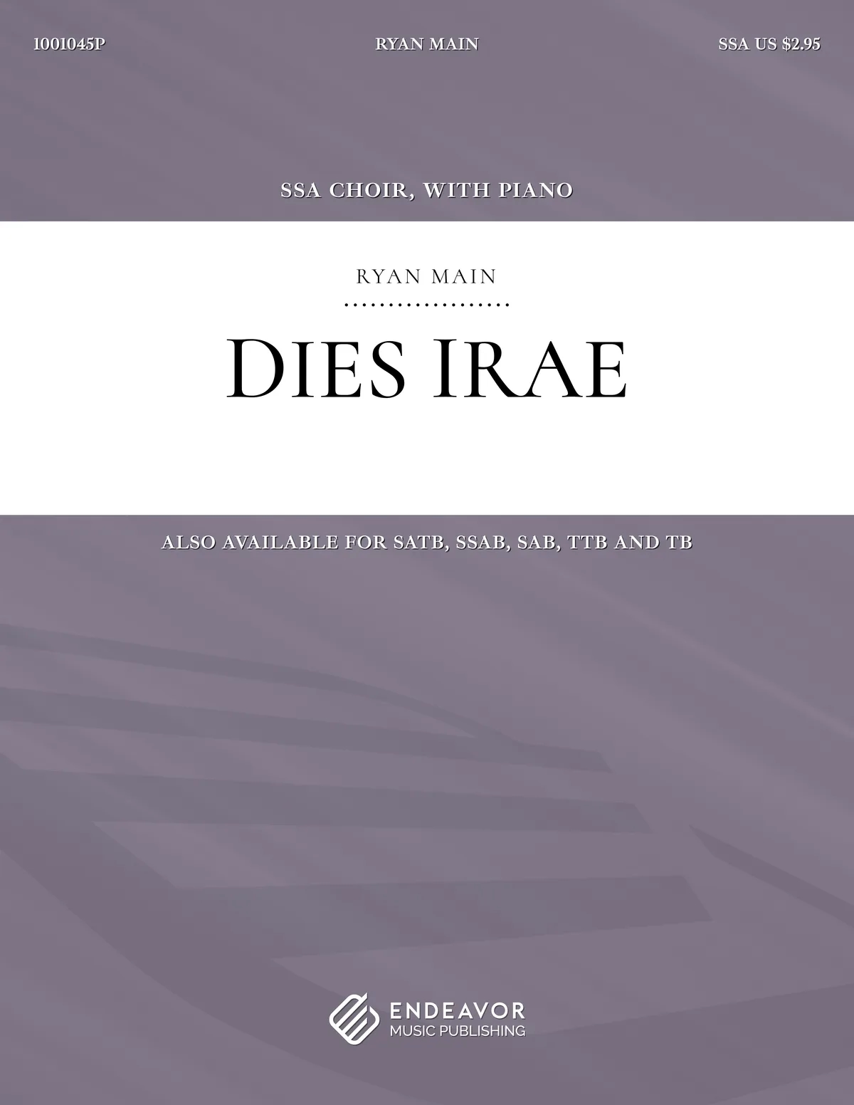 Dies Irae by Ryan Main - choral sheet music