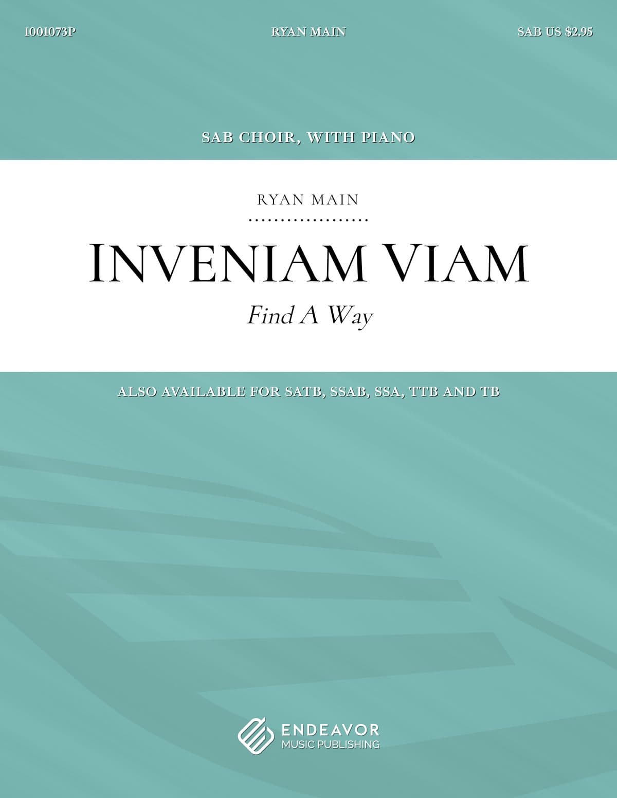 Inveniam Viam by Ryan Main - choral sheet music