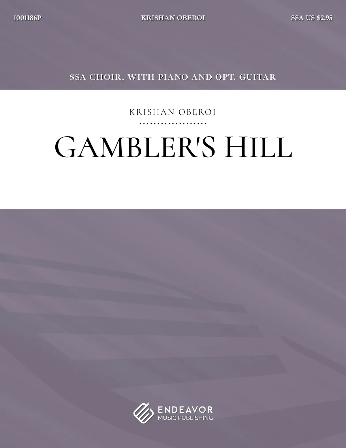 Gambler's Hill by Krishan Oberoi - choral sheet music