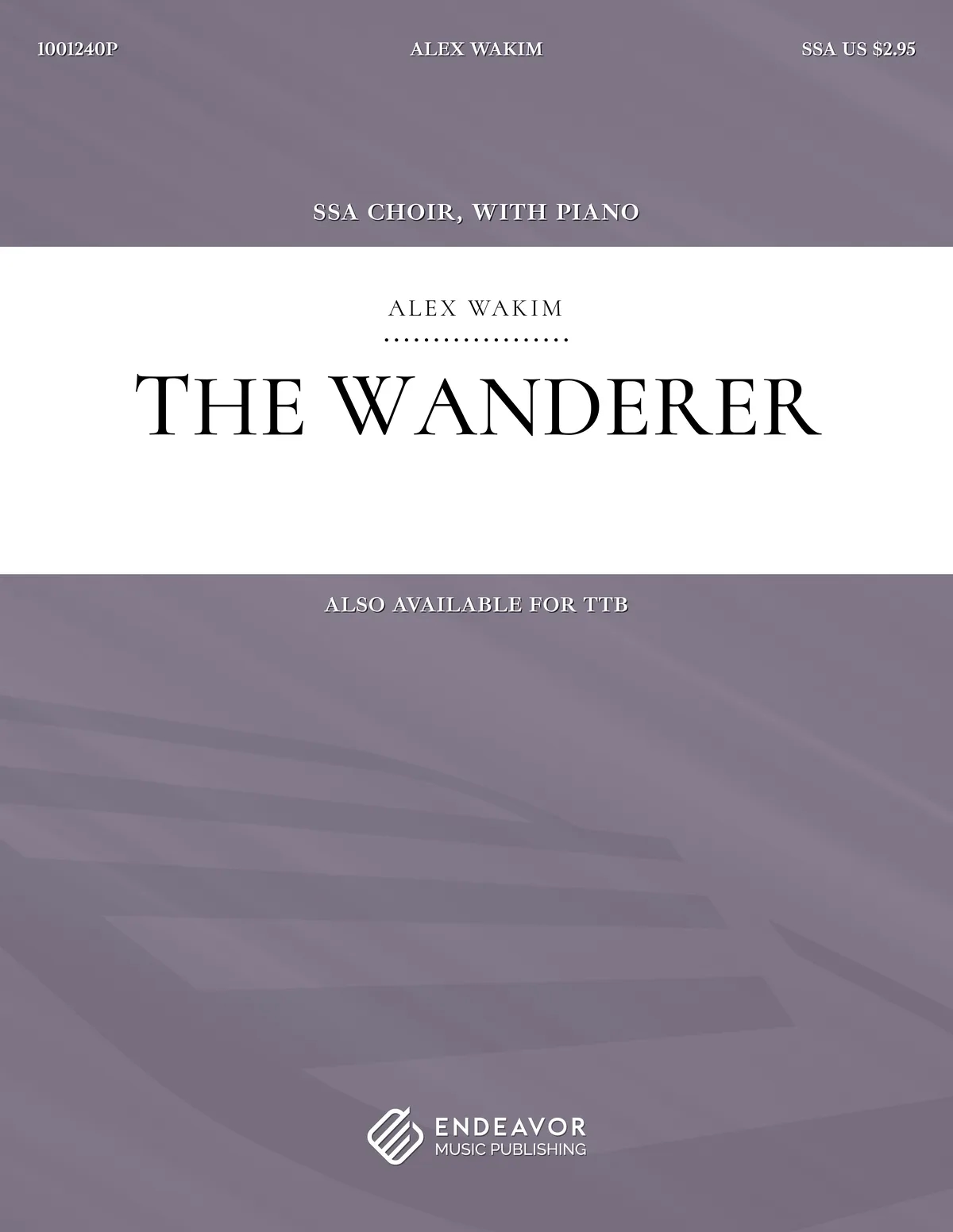 The Wanderer by Alex Wakim - choral sheet music