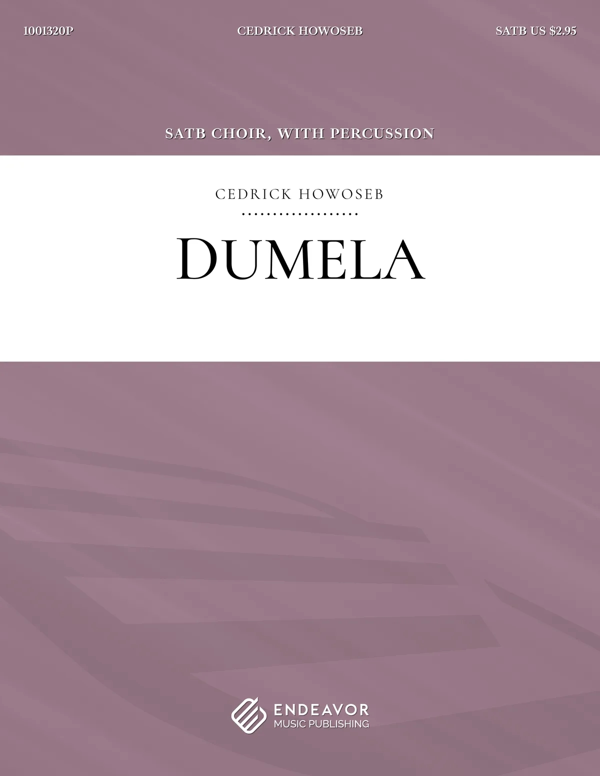 Dumela by Cedrick Howoseb - choral sheet music