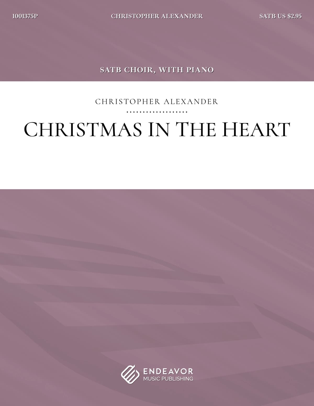 Christmas in the Heart by Christopher Alexander - choral sheet music