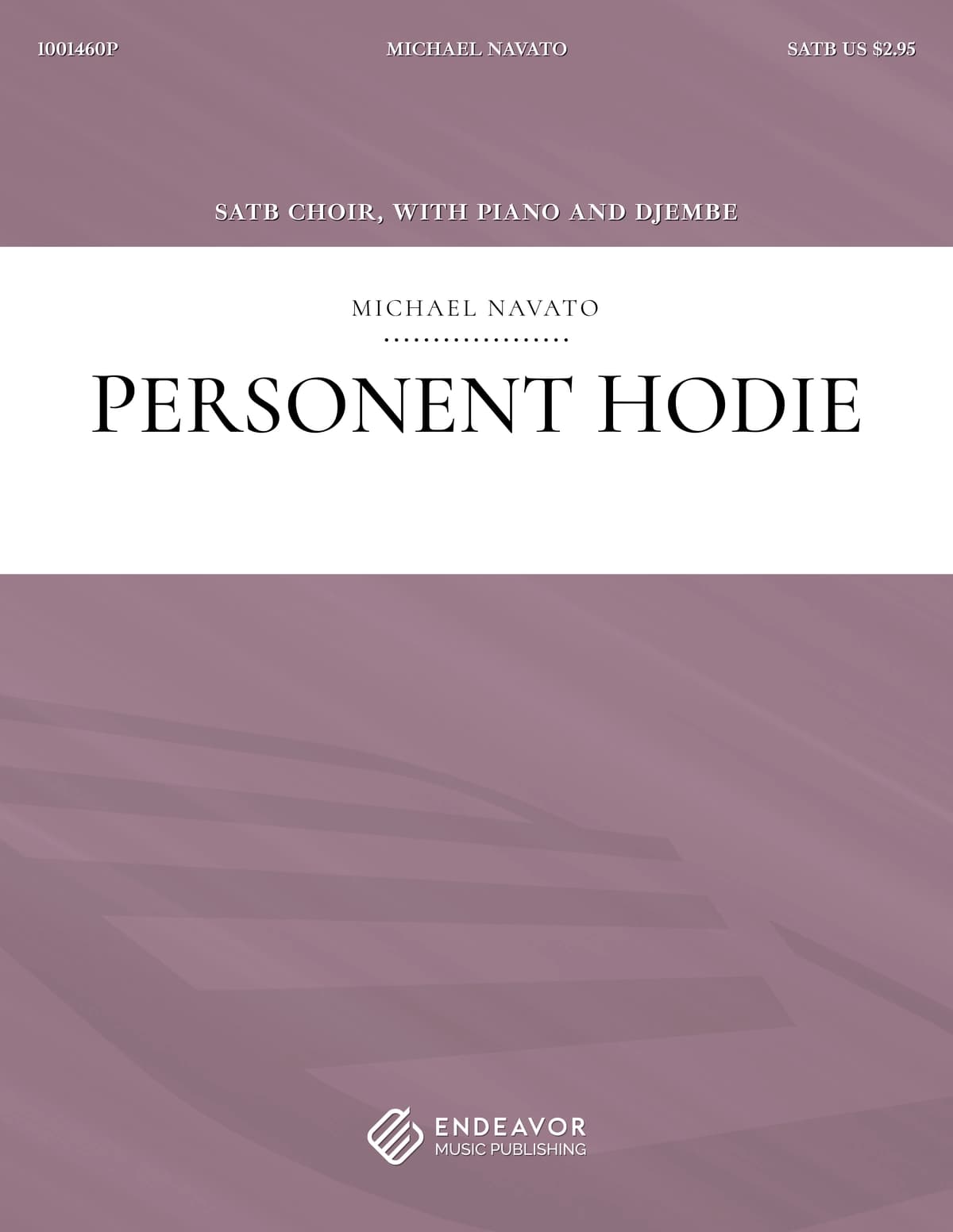 Personent Hodie by Michael Navato - choral sheet music